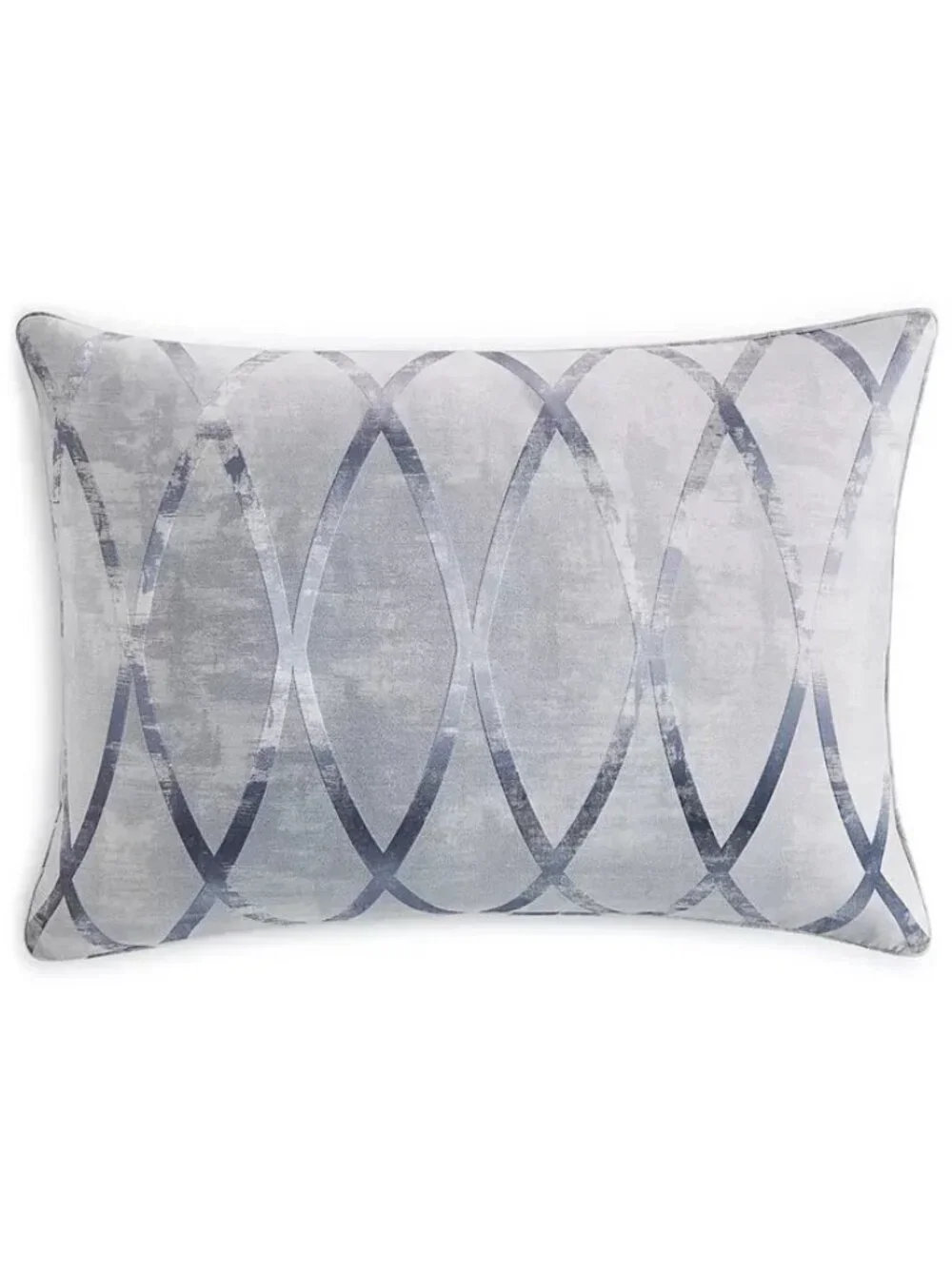 Hotel Collection Dimensional Comforter Set Full Queen Blue MSRP $550